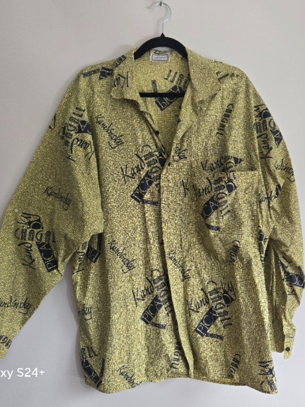Vintage Gianni Versace Abstract Shirt